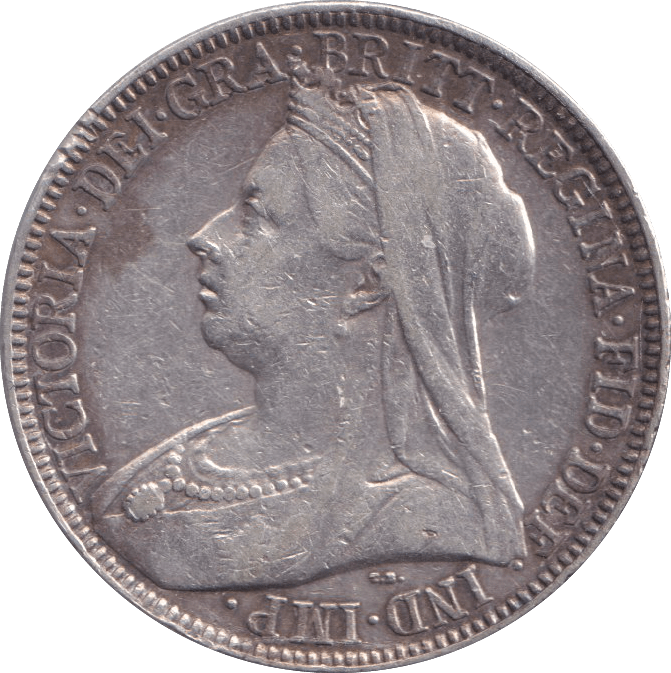 1896 FLORIN ( VF ) - FLORIN - Cambridgeshire Coins