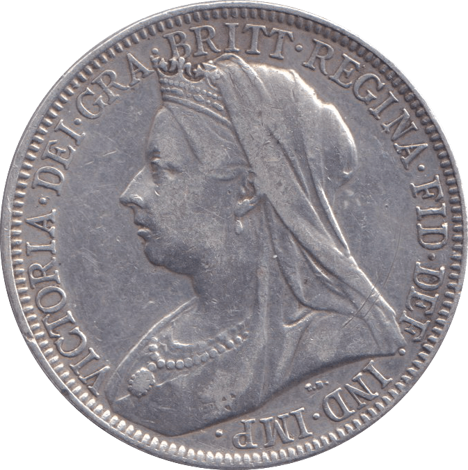 1896 FLORIN ( VF ) - FLORIN - Cambridgeshire Coins