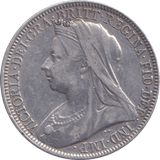 1896 FLORIN ( VF ) - FLORIN - Cambridgeshire Coins