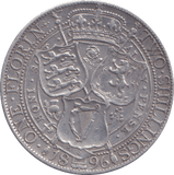 1896 FLORIN ( VF ) - FLORIN - Cambridgeshire Coins