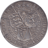1896 FLORIN ( VF ) - FLORIN - Cambridgeshire Coins