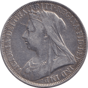 1896 FLORIN ( VF ) - FLORIN - Cambridgeshire Coins