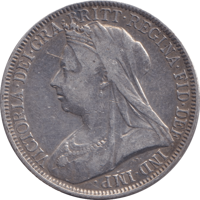 1896 FLORIN ( VF ) - FLORIN - Cambridgeshire Coins