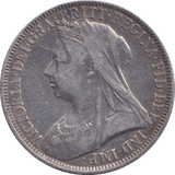 1896 FLORIN ( VF ) - FLORIN - Cambridgeshire Coins