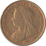 1896 GOLD HALF SOVEREIGN ( GVF ) - Half Sovereign - Cambridgeshire Coins