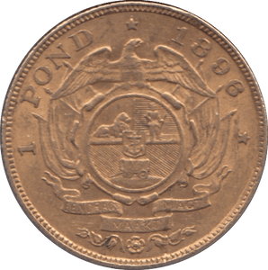 1896 GOLD POND SOUTH AFRICA - Gold World Coins - Cambridgeshire Coins