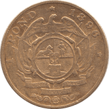 1896 GOLD POND SOUTH AFRICA - Gold World Coins - Cambridgeshire Coins