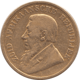 1896 GOLD POND SOUTH AFRICA - Gold World Coins - Cambridgeshire Coins