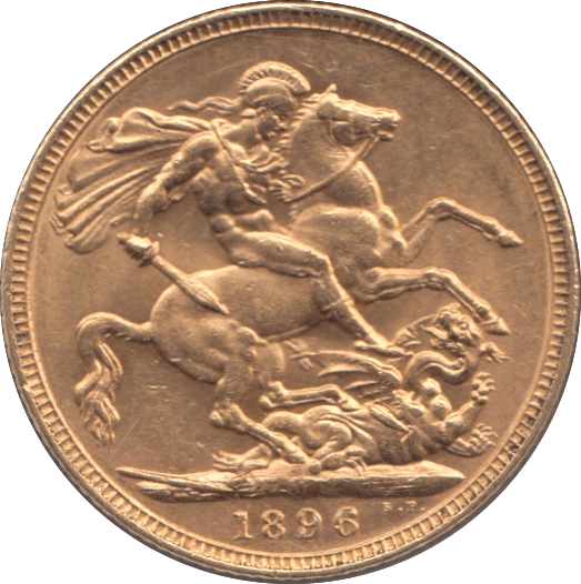 1896 GOLD SOVEREIGN ( AUNC ) MELBOURNE MINT - SOVEREIGN - Cambridgeshire Coins
