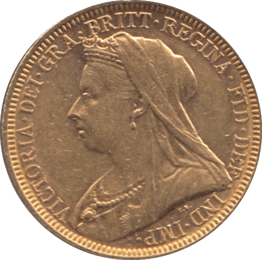 1896 GOLD SOVEREIGN ( AUNC ) - SOVEREIGN - Cambridgeshire Coins