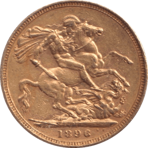 1896 GOLD SOVEREIGN ( EF ) MELBOURNE MINT - Sovereign - Cambridgeshire Coins
