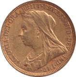 1896 GOLD SOVEREIGN ( EF ) MELBOURNE MINT - Sovereign - Cambridgeshire Coins