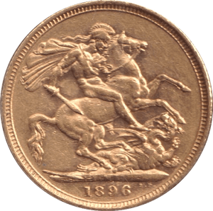 1896 GOLD SOVEREIGN ( EF ) MELBOURNE MINT - SOVEREIGN - Cambridgeshire Coins