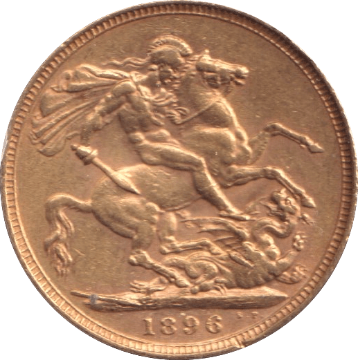 1896 GOLD SOVEREIGN ( GVF ) - Sovereign - Cambridgeshire Coins