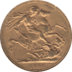 1896 GOLD SOVEREIGN ( GVF ) - SOVEREIGN - Cambridgeshire Coins