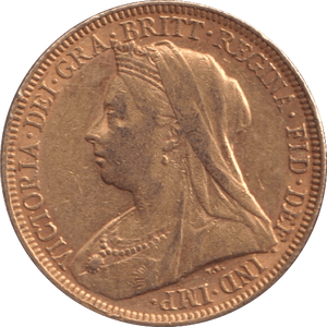 1896 GOLD SOVEREIGN ( GVF ) - Sovereign - Cambridgeshire Coins