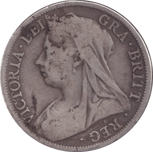 1896 HALF CROWN ( NF ) - HALFCROWN - Cambridgeshire Coins