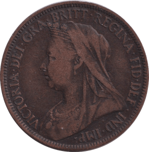 1896 HALF PENNY ( GF ) - HALFPENNY - Cambridgeshire Coins