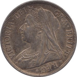 1896 HALFCROWN ( AUNC ) - Halfcrown - Cambridgeshire Coins