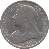 1896 HALFCROWN ( FINE ) - HALFCROWN - Cambridgeshire Coins