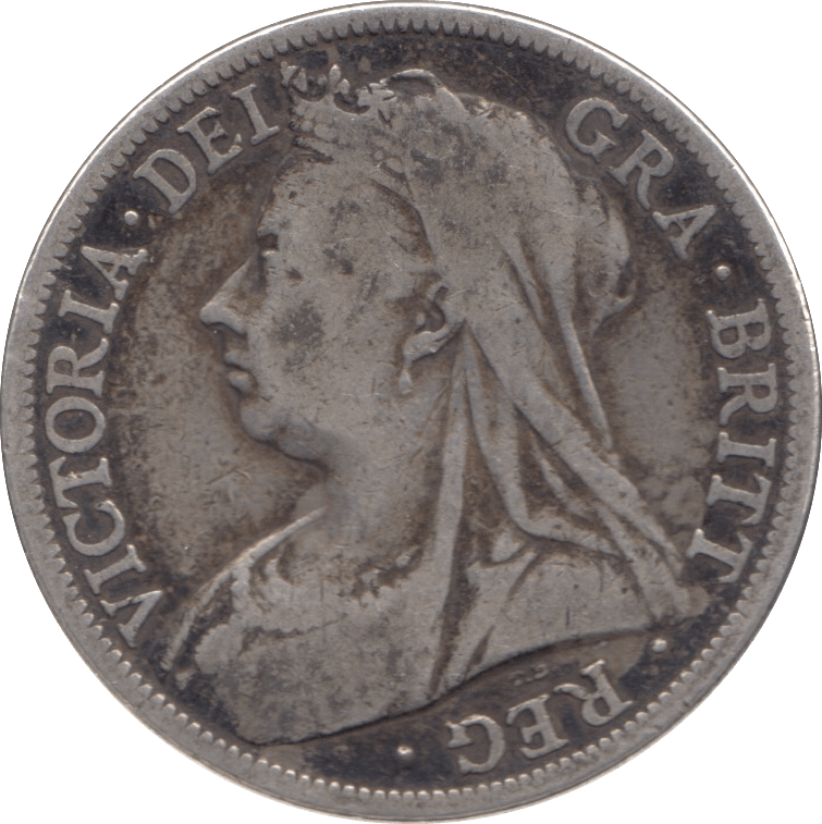 1896 HALFCROWN ( FINE ) - Halfcrown - Cambridgeshire Coins
