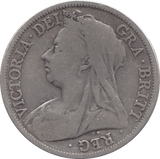 1896 HALFCROWN ( FINE ) - HALFCROWN - Cambridgeshire Coins