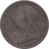 1896 HALFCROWN ( FINE ) - Halfcrown - Cambridgeshire Coins