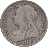 1896 HALFCROWN ( FINE ) - HALFCROWN - Cambridgeshire Coins