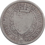 1896 HALFCROWN ( FINE ) - HALFCROWN - Cambridgeshire Coins