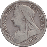 1896 HALFCROWN ( FINE ) - HALFCROWN - Cambridgeshire Coins