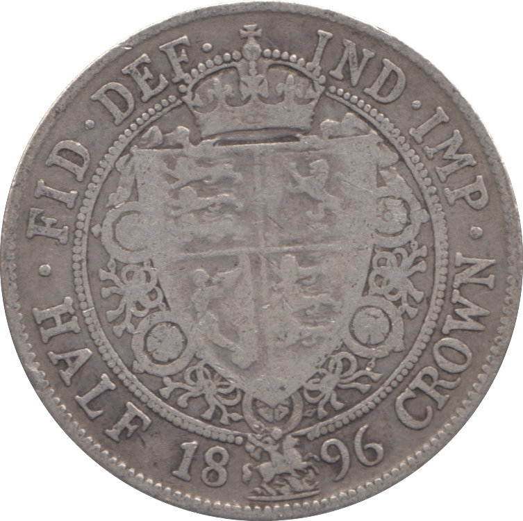 1896 HALFCROWN ( FINE ) - HALFCROWN - Cambridgeshire Coins