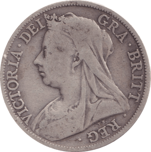 1896 HALFCROWN ( FINE ) - Halfcrown - Cambridgeshire Coins