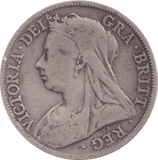 1896 HALFCROWN ( FINE ) - Halfcrown - Cambridgeshire Coins