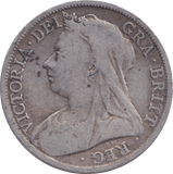 1896 HALFCROWN ( FINE ) - HALFCROWN - Cambridgeshire Coins