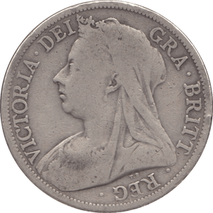 1896 HALFCROWN ( FINE ) - Halfcrown - Cambridgeshire Coins