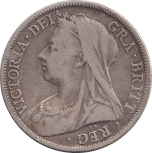 1896 HALFCROWN ( FINE ) - WORLD COINS - Cambridgeshire Coins