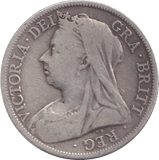1896 HALFCROWN ( FINE ) - WORLD COINS - Cambridgeshire Coins