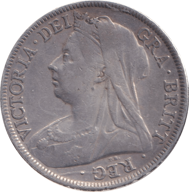 1896 HALFCROWN ( GF ) - HALFCROWN - Cambridgeshire Coins