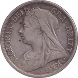 1896 HALFCROWN ( GF ) - HALFCROWN - Cambridgeshire Coins