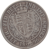 1896 HALFCROWN ( GF ) - HALFCROWN - Cambridgeshire Coins