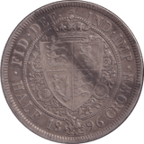 1896 HALFCROWN ( GF ) - HALFCROWN - Cambridgeshire Coins