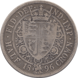 1896 HALFCROWN ( GF ) - HALFCROWN - Cambridgeshire Coins