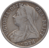 1896 HALFCROWN ( GF ) - Halfcrown - Cambridgeshire Coins