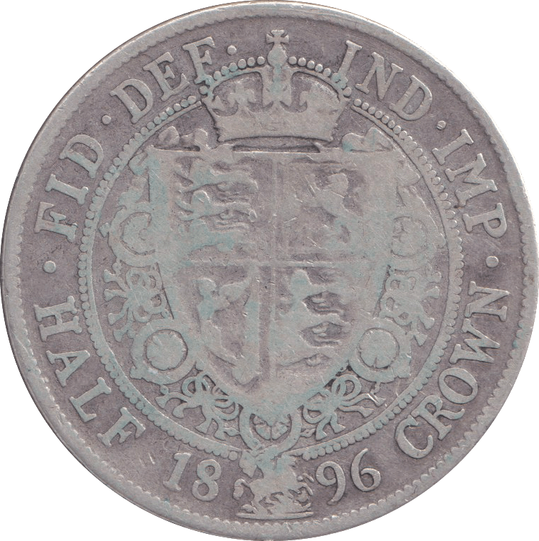1896 HALFCROWN ( NF ) - HALFCROWN - Cambridgeshire Coins