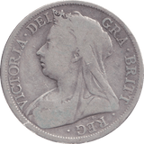 1896 HALFCROWN ( NF ) - HALFCROWN - Cambridgeshire Coins