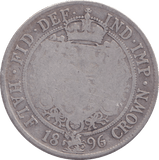 1896 HALFCROWN ( NF ) - HALFCROWN - Cambridgeshire Coins