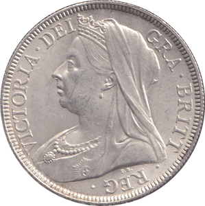 1896 HALFCROWN ( UNC ) - HALFCROWN - Cambridgeshire Coins