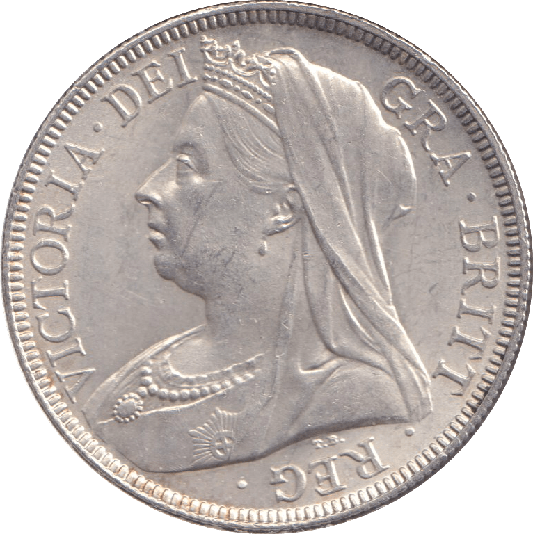 1896 HALFCROWN ( UNC ) - HALFCROWN - Cambridgeshire Coins