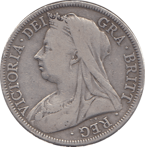 1896 HALFCROWN ( VF ) - HALFCROWN - Cambridgeshire Coins