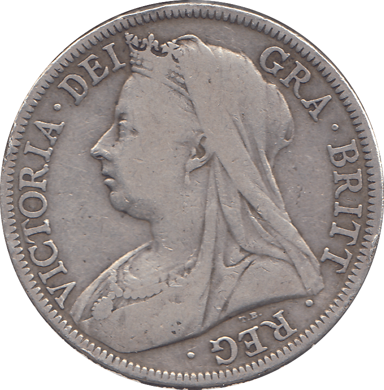 1896 HALFCROWN ( VF ) - HALFCROWN - Cambridgeshire Coins